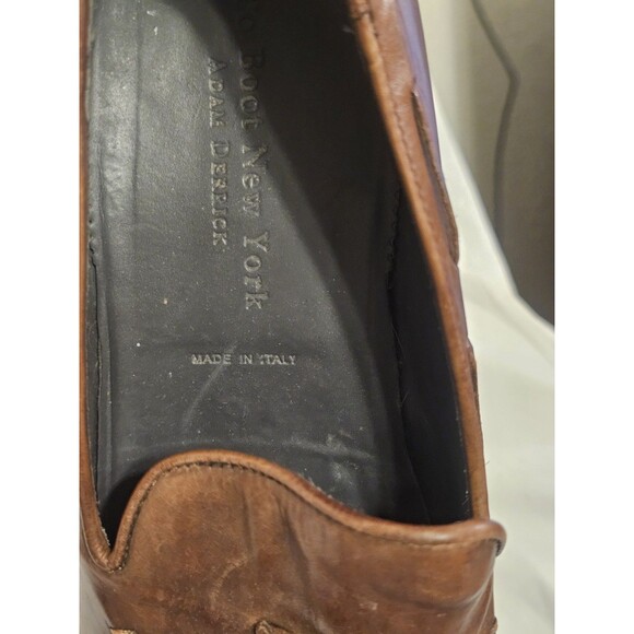 To Boot New York Adam Derrick Men\'s Italian Leather Tassel Loafers Brown Sz 10.5 main image 15